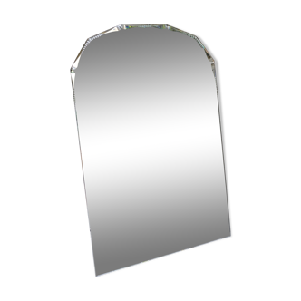 Large beveled mirror 30 years 63x103cm