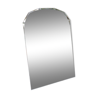Miroir biseauté années 30 63x103cm