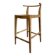 Retro wabisabi wood kitchen stool / bar stool (multiple)