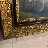 Oil painting "The Lute Player" by Orazio Gentileschi