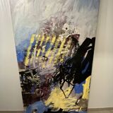 Toile contemporaine très grand format - thibaut de reimpré