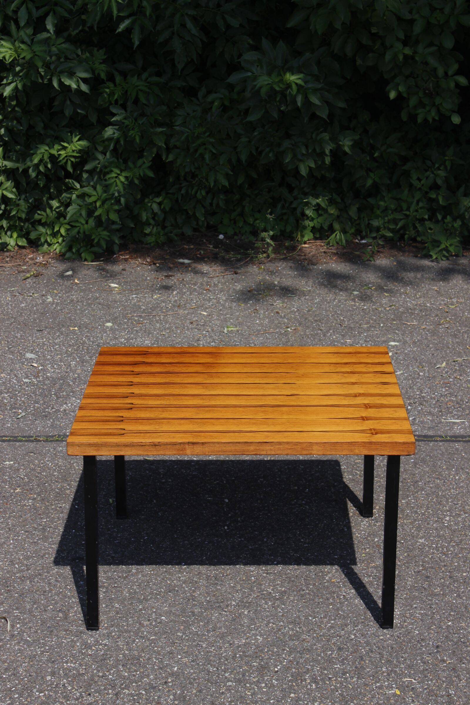 Table basse moderniste en palissandre de Rio, Mutz 1950s
