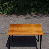 Table basse moderniste en palissandre de Rio, Mutz 1950s