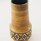 West Germany multicolored vase