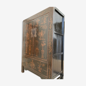 Armoire asiatique XIXe siècle authentique