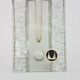Vase solitaire, en verre transparent, conçu par H. Düsterhaus, Walther Glas,