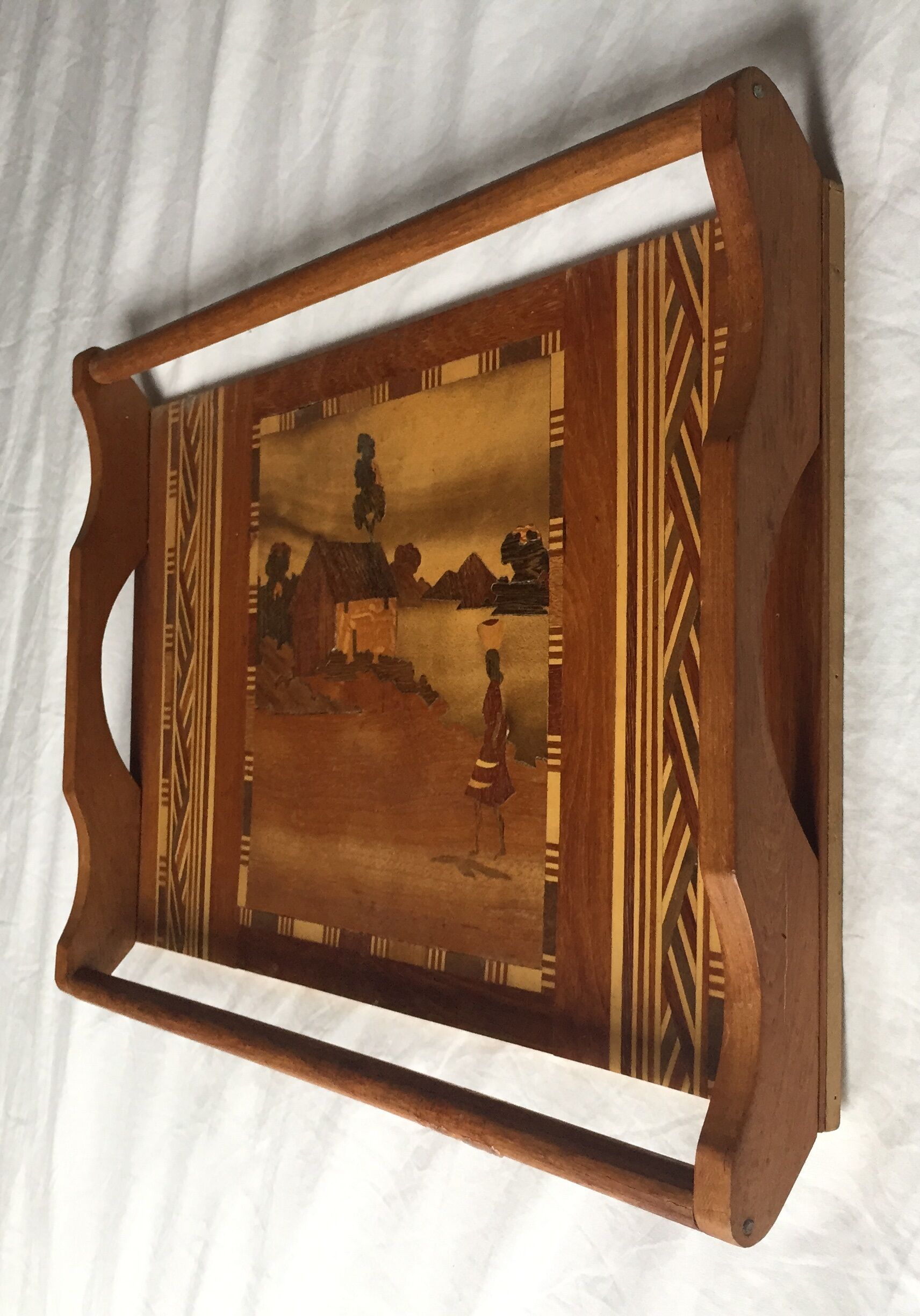 Wooden tray