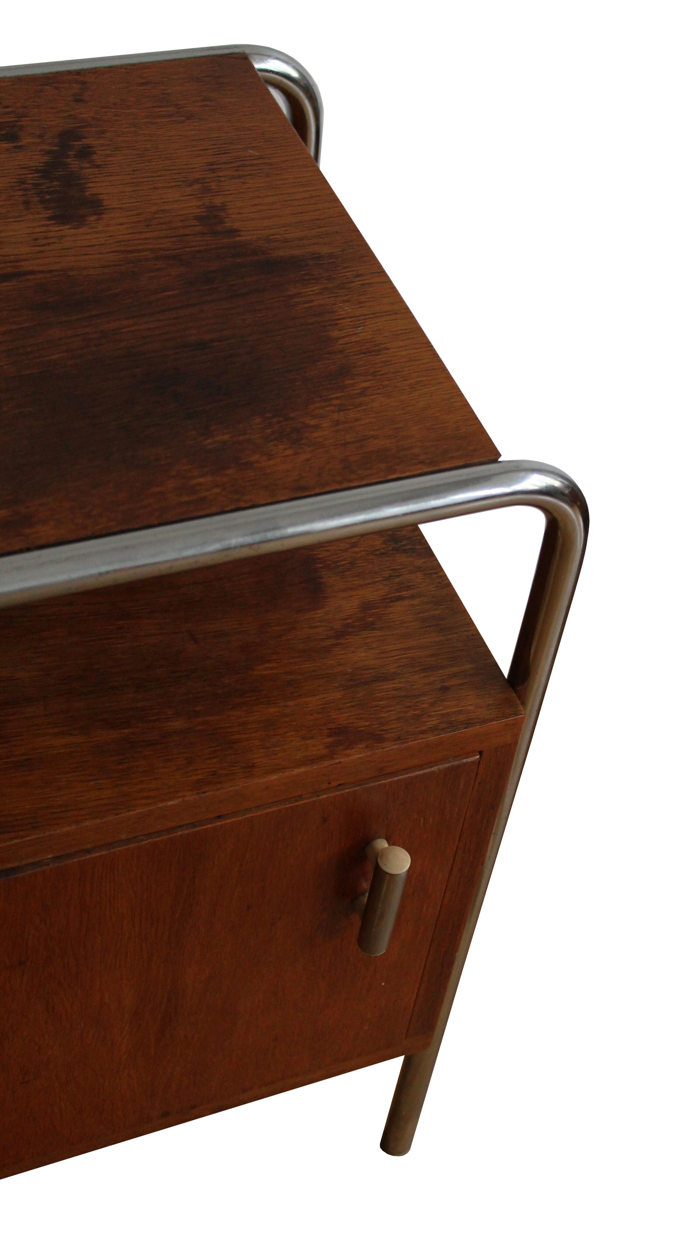 Table de chevet moderniste par Mucke Melder