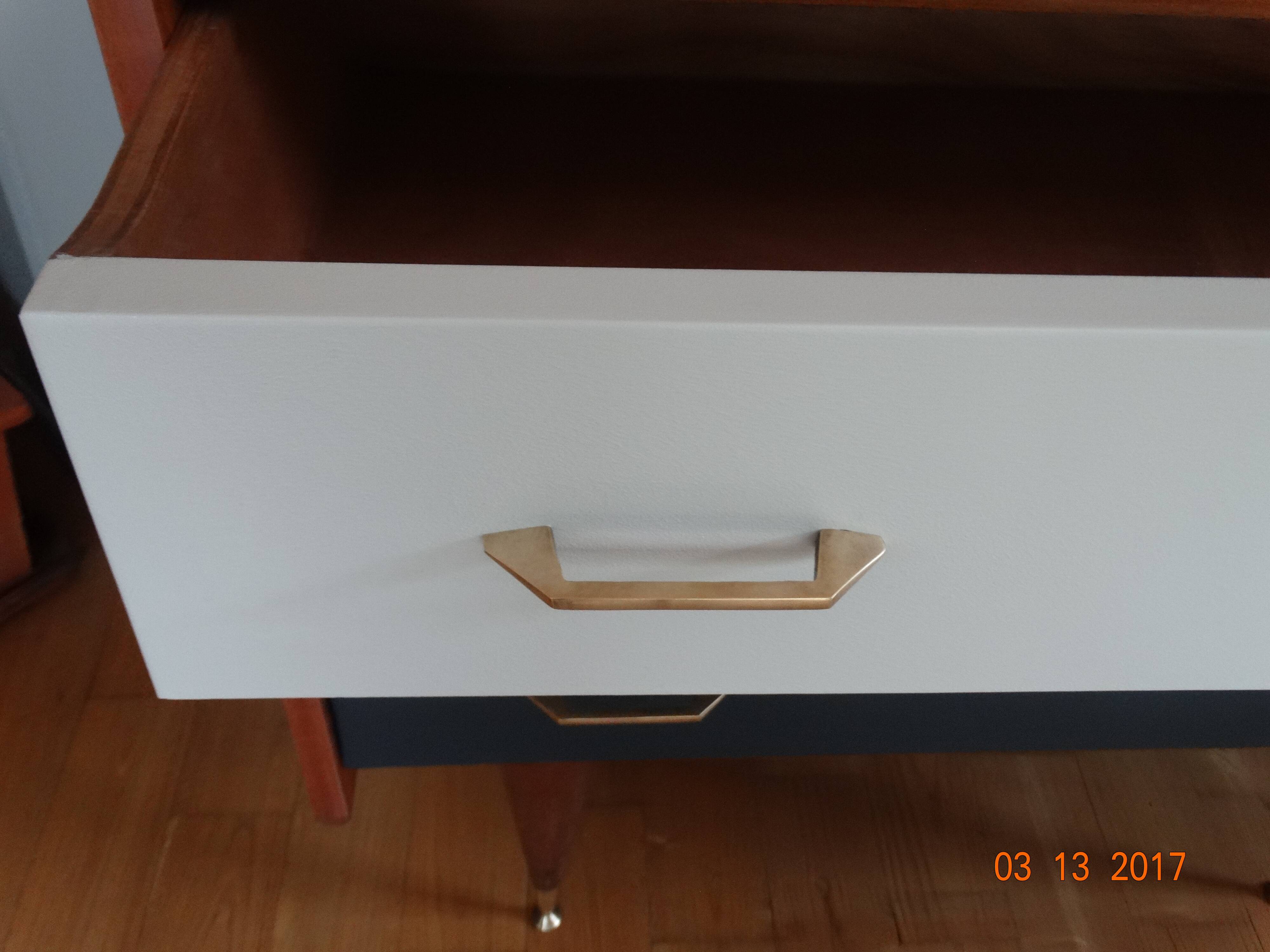Revamped vintage dresser