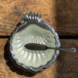 Shell butter dish