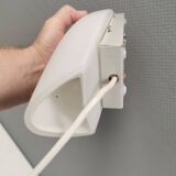 Wall lamp from Paulmann with white opal glass shade.