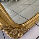 Miroir style Louis XV doré