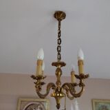 Bronze chandelier
