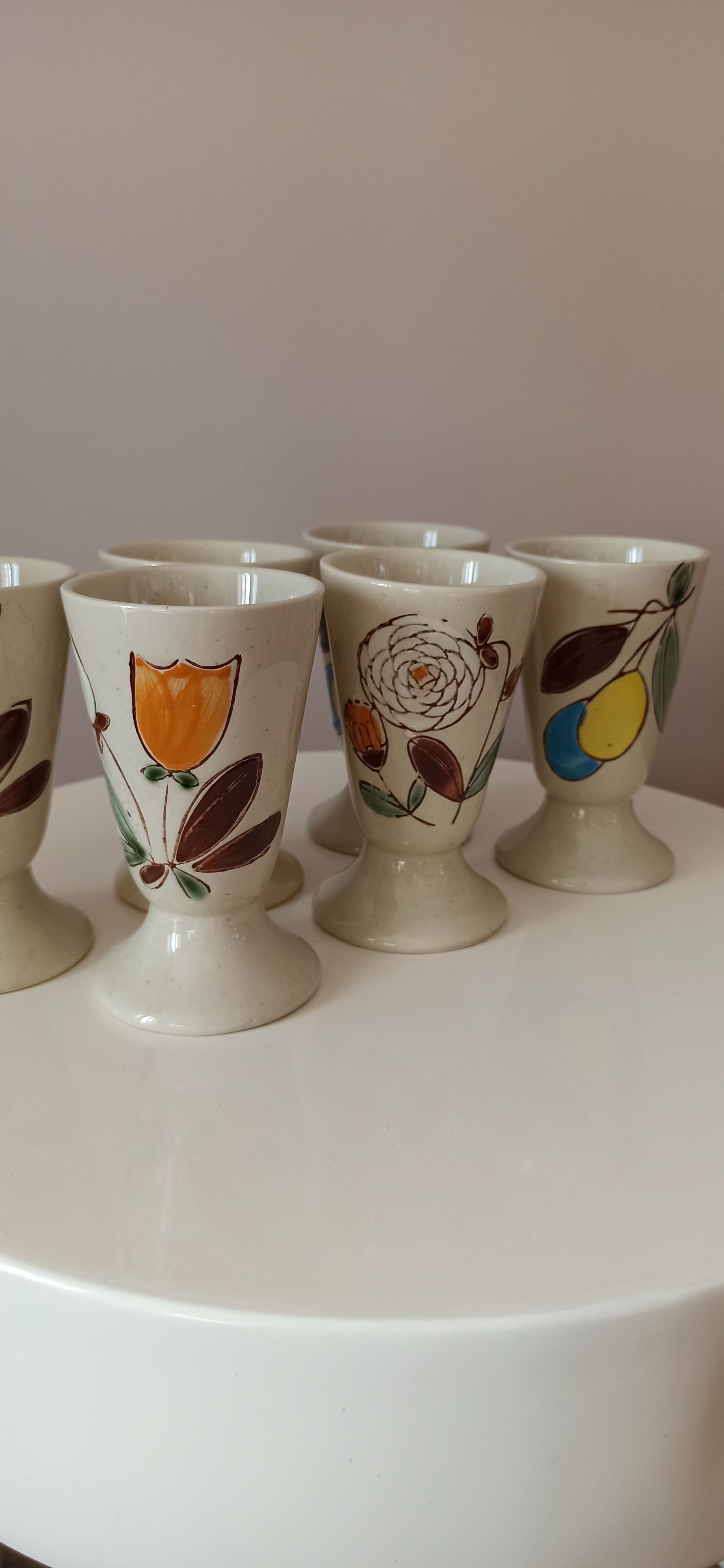 Mazagrans en grès vintage