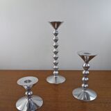 Set of 3 candle holders by Alessandro Mendini for Alessi, Italy 2002