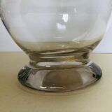 Bohemian crystal wine carafe