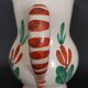 Earthenware pitcher from the late 19th century.