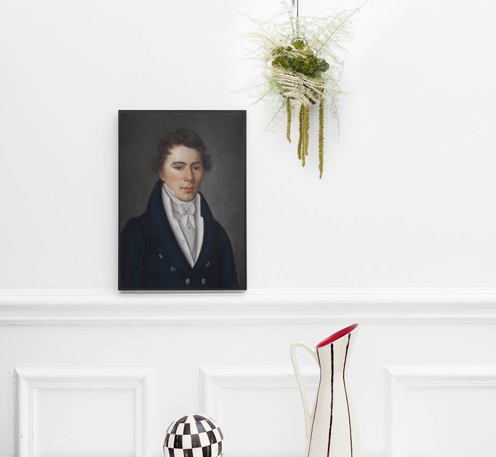 Portrait of a Pastel Man 1818