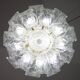 Verona, Luxury Italian Murano Glass Ceiling Light or Flush Mount, 1980s