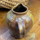 Owl-shaped pitcher in stoneware
