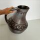 Large ceramic pitcher jug Marie-Madeleine Madeline jolly