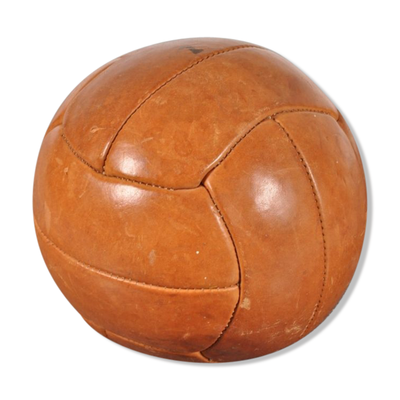 Ballon en cuir  des ann es 1930 Selency  Ballon en cuir  des ann es 1930 Selency