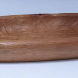 Long carved monoxyl wood cut stamped L. 54 cm