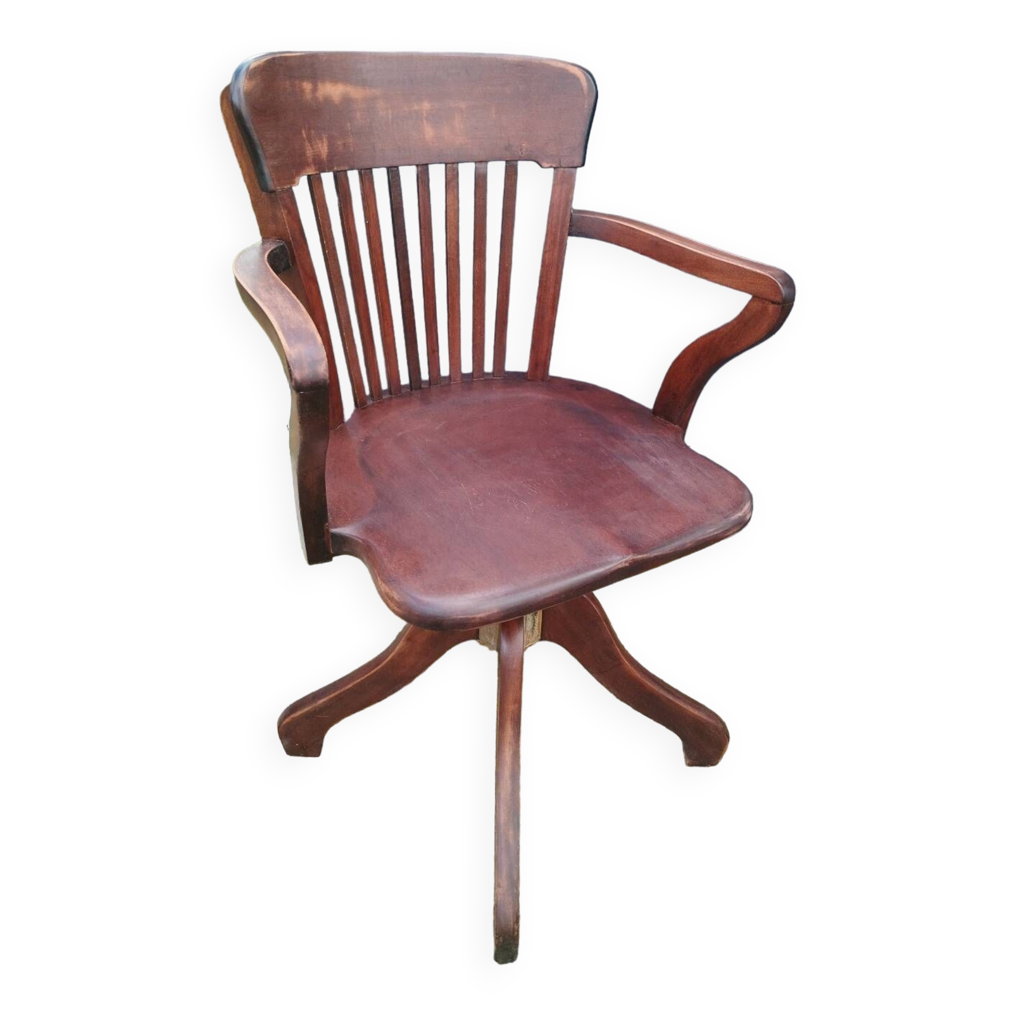 Fauteuil de bureau américain ancien