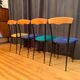 A set of four chairs, Alcantara, Italy, 1980s