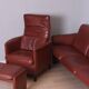 Armchair with Footstool, Erpo International, 1980s