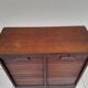 Document storage cabinet with curtains g. moreux radia year 1920 old office