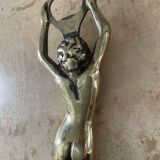 Vintage bronze erotic bottle opener