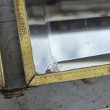 triptych barber mirror