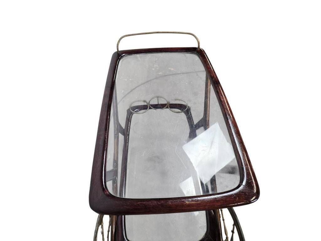 Vintage service trolley / rolling bar / serving cart 'Cassina'