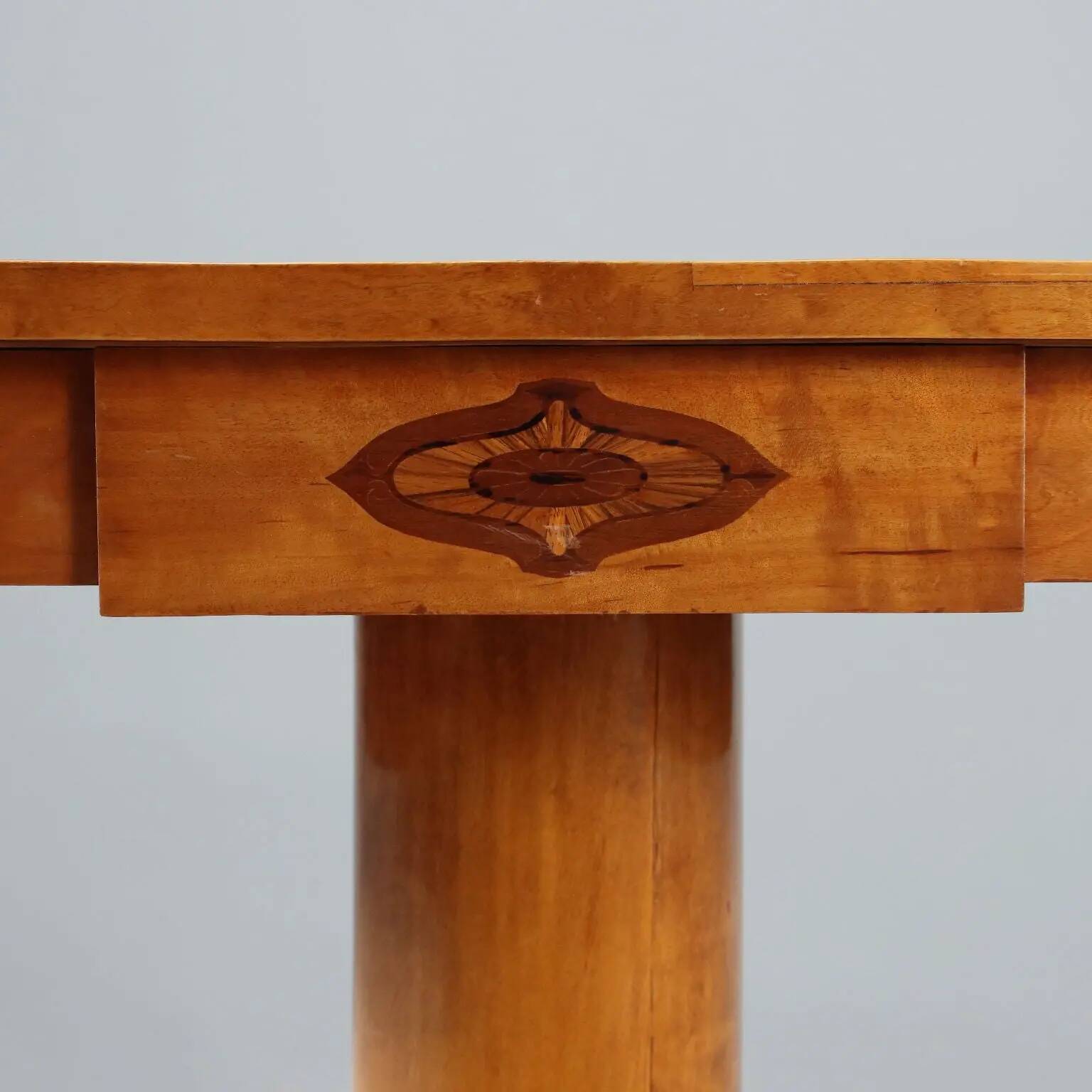 Small antique maple table, Austria, late 19th century.