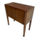 Old wooden cabinet with extendable doors