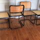 Chaises Cesca B32 cannées par Marcel Breuer