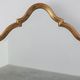 Miroir doré en arc avec sommet ogival mauresque, France, vers 1920