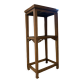 Chinese side table in Elm (Bedside or Tea stand), late 19th century.