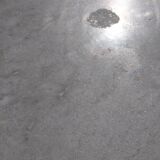 Marble and wrought iron bistro table