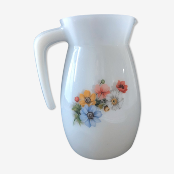 Vintage Arcopal pitcher