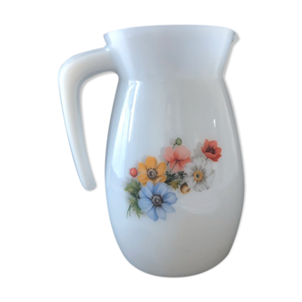 Vintage Arcopal pitcher