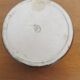 Glazed stoneware salad bowl