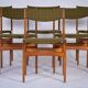 Vintage Teak Chairs for Nova, Denmark, 1970s, Set of 6