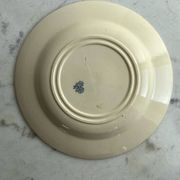 Set of 8 gien 1937 garland soup plates