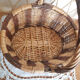 Oval rattan basket