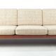 Midcentury Danish Teak 3-seater Sofa, 1970's