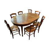 Table and 6 chairs