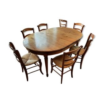 Table and 6 chairs