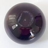 Vintage Murano glass ball vase 1960